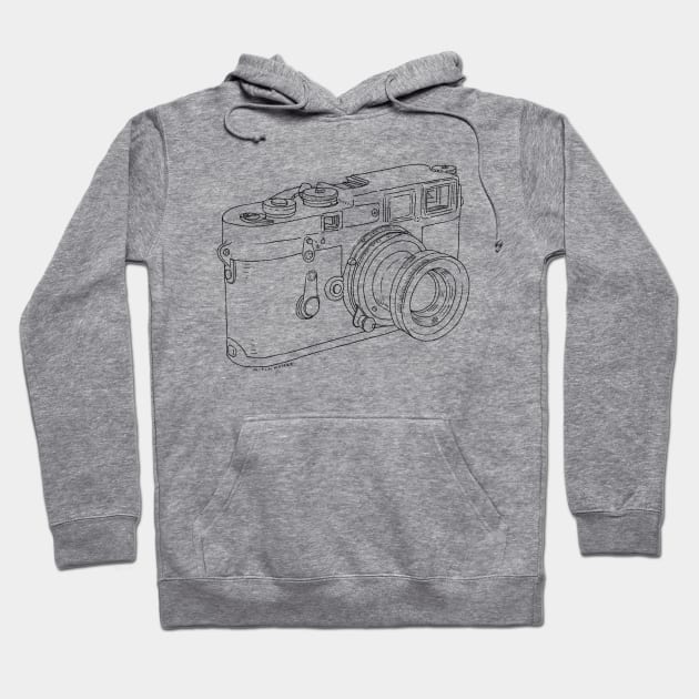 Leica Camera Hoodie by TheCosmicTradingPost